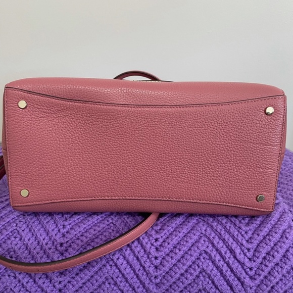 Kate Spade Leila Purse Triple Compartment Satchel - Picture 7 of 12